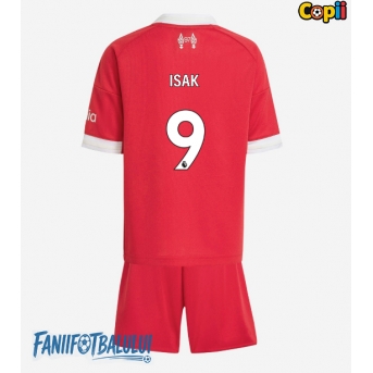 Liverpool Alexander Isak #9 Echipament de Fotbal Replică 2025-26 Copii Acasa (+ Șorturi)